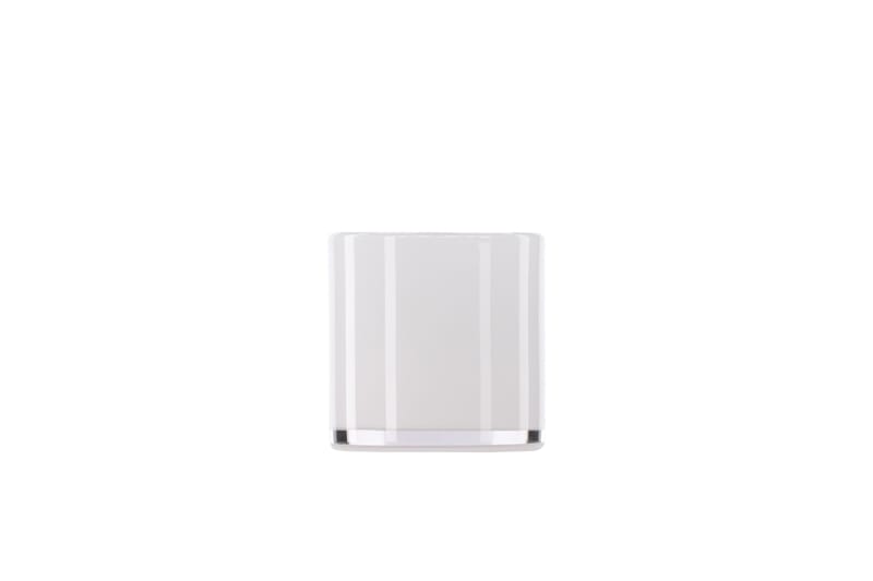 Glora Ljuslykta 10x10 cm - Vit - Inredning - Ljus & dofter - Ljusstake & ljuslykta