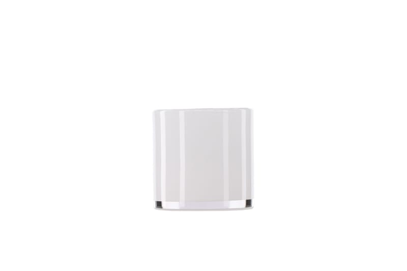 Glora Ljuslykta 10x10 cm - Vit - Inredning - Ljus & dofter - Ljusstake & ljuslykta