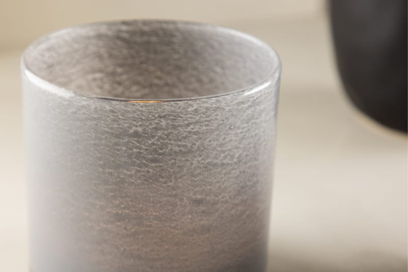 Glora Ljuslykta 12x12 cm - Ljusgrå - Inredning - Ljus & dofter - Ljusstake & ljuslykta