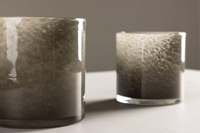 Glora Ljuslykta 12x12 cm - Ljusgrön - Inredning - Ljus & dofter - Ljusstake & ljuslykta