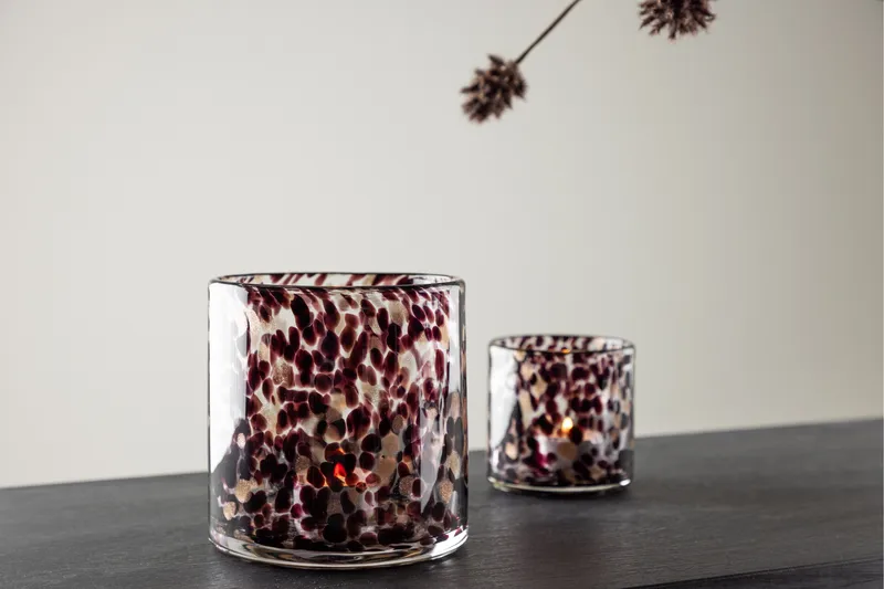 Glora Ljuslykta 12x12 cm - Svart - Inredning - Ljus & dofter - Ljusstake & ljuslykta