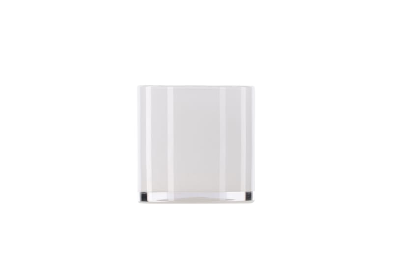 Glora Ljuslykta 12x12 cm - Vit - Inredning - Ljus & dofter - Ljusstake & ljuslykta