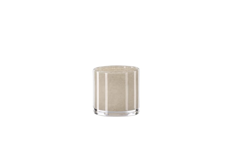 Glora Ljuslykta 8x8 cm - Beige - Inredning - Ljus & dofter - Ljusstake & ljuslykta