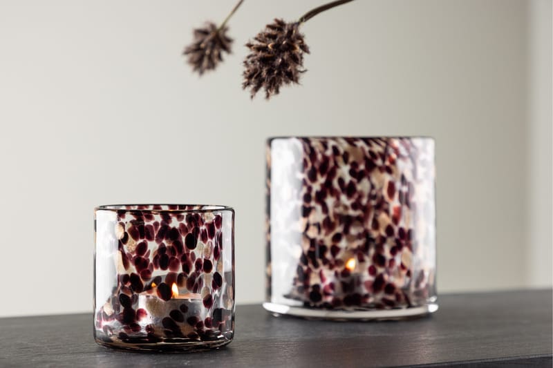 Glora Ljuslykta 8x8 cm - Svart - Inredning - Ljus & dofter - Ljusstake & ljuslykta