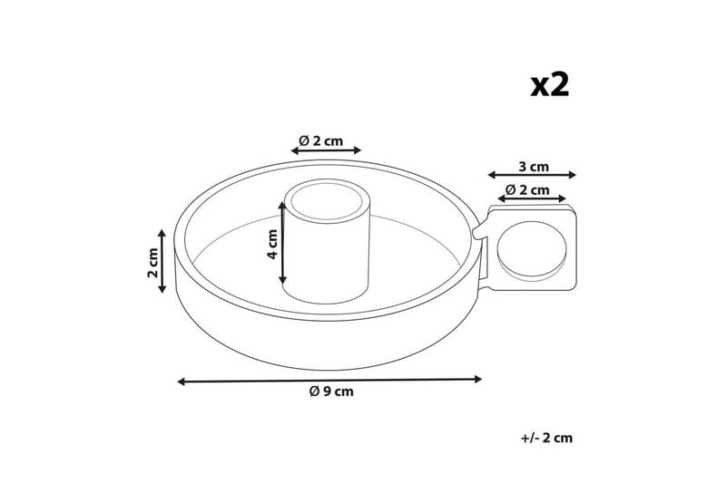 Ljusstakar Chorio set om 2 - Inredning - Ljus & dofter - Ljusstake & ljuslykta