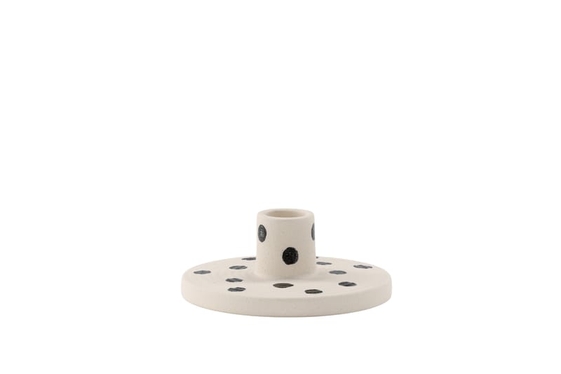 Bette Ljusstake 12x5 cm - Vit - Inredning - Ljus & dofter - Ljusstake & ljuslykta - Kandelaber & bordsljusstake