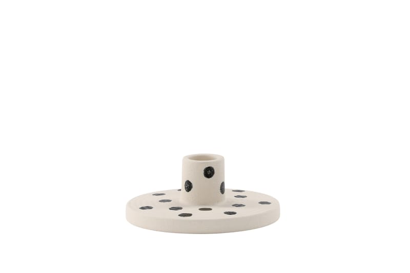 Bette Ljusstake 12x5 cm - Vit - Inredning - Ljus & dofter - Ljusstake & ljuslykta - Kandelaber & bordsljusstake