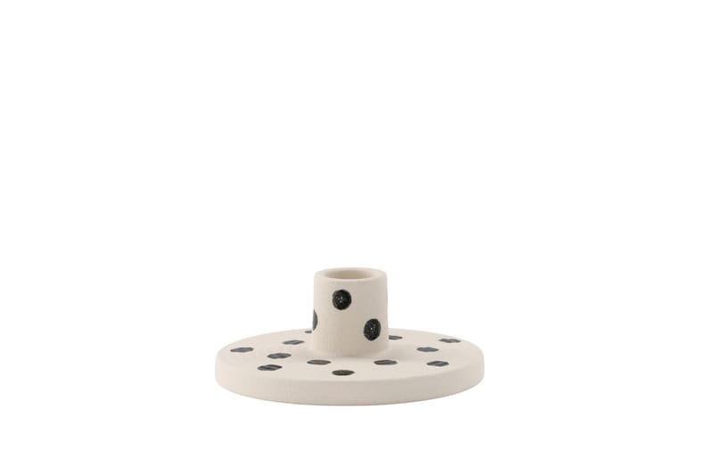 Bette Ljusstake 12x5 cm - Vit - Inredning - Ljus & dofter - Ljusstake & ljuslykta - Kandelaber & bordsljusstake