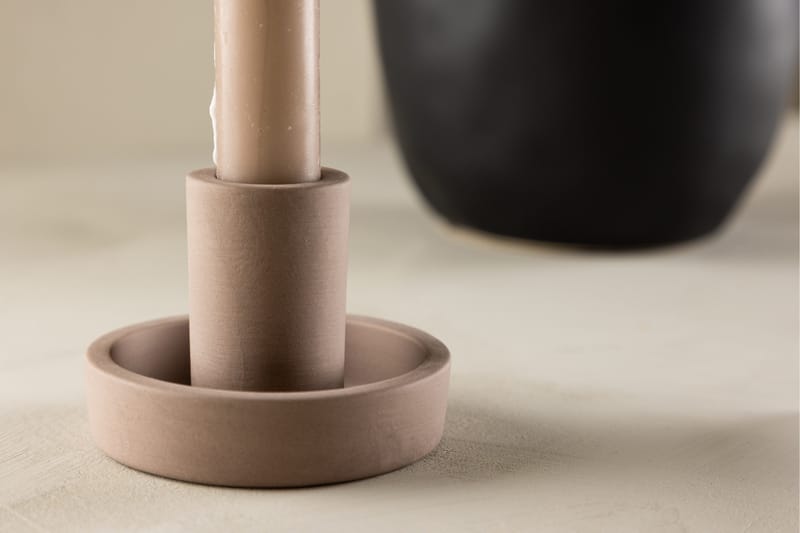 Ceco Ljusstake 11x5,6 cm - Brun - Inredning - Ljus & dofter - Ljusstake & ljuslykta - Kandelaber & bordsljusstake