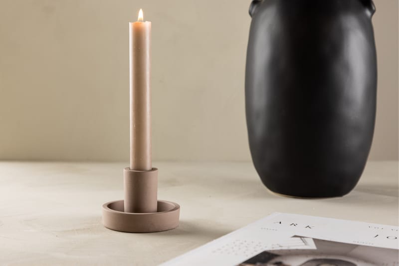 Ceco Ljusstake 11x5,6 cm - Brun - Inredning - Ljus & dofter - Ljusstake & ljuslykta - Kandelaber & bordsljusstake