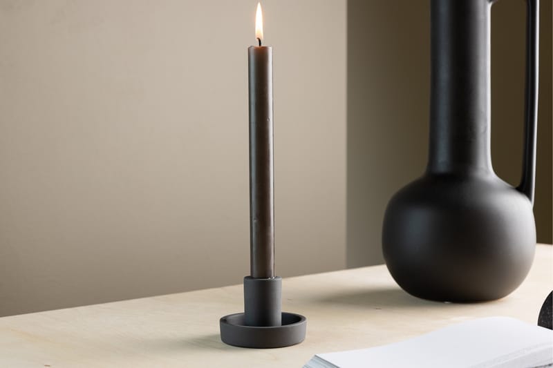 Ceco Ljusstake 11x5,6 cm - Svart - Inredning - Ljus & dofter - Ljusstake & ljuslykta - Kandelaber & bordsljusstake