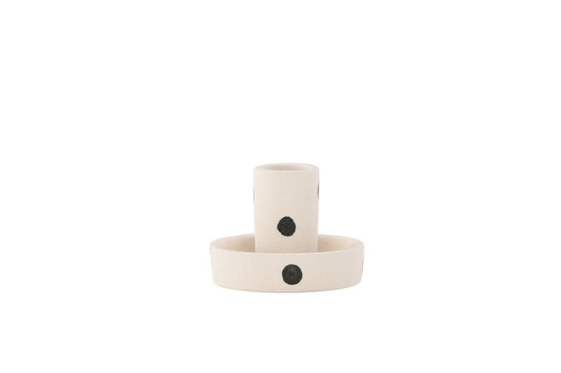 Ceco Ljusstake 11x5,6 cm - Vit - Inredning - Ljus & dofter - Ljusstake & ljuslykta - Kandelaber & bordsljusstake