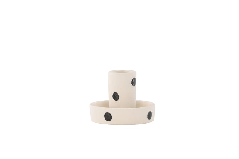 Ceco Ljusstake 11x5,6 cm - Vit - Inredning - Ljus & dofter - Ljusstake & ljuslykta - Kandelaber & bordsljusstake