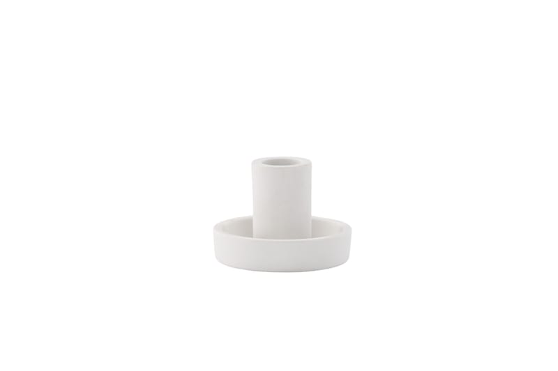 Ceco Ljusstake 11x5,6 cm - Vit - Inredning - Ljus & dofter - Ljusstake & ljuslykta - Kandelaber & bordsljusstake
