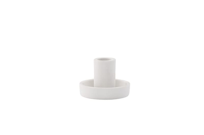 Ceco Ljusstake 11x5,6 cm - Vit - Inredning - Ljus & dofter - Ljusstake & ljuslykta - Kandelaber & bordsljusstake