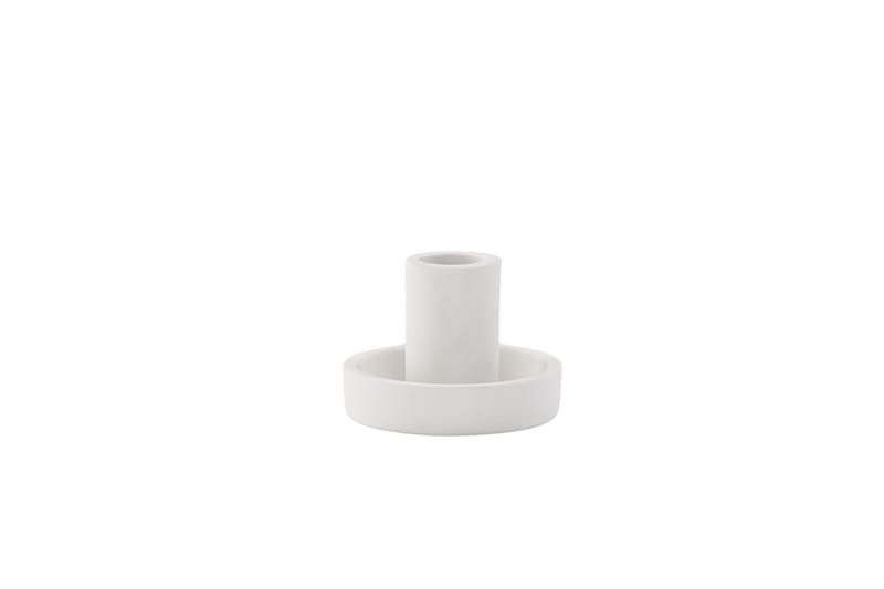 Ceco Ljusstake 11x5,6 cm - Vit - Inredning - Ljus & dofter - Ljusstake & ljuslykta - Kandelaber & bordsljusstake