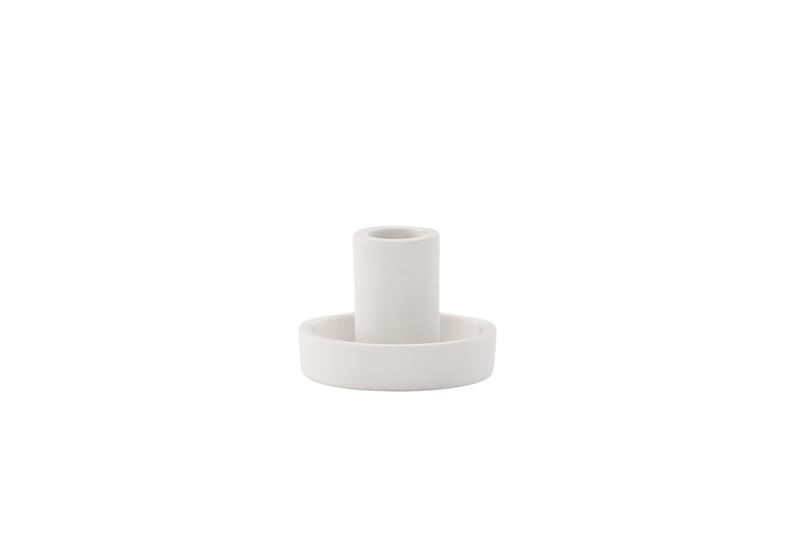 Ceco Ljusstake 11x5,6 cm - Vit - Inredning - Ljus & dofter - Ljusstake & ljuslykta - Kandelaber & bordsljusstake