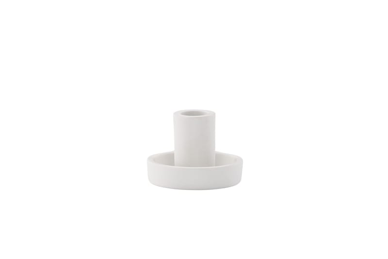 Ceco Ljusstake 11x5,6 cm - Vit - Inredning - Ljus & dofter - Ljusstake & ljuslykta - Kandelaber & bordsljusstake
