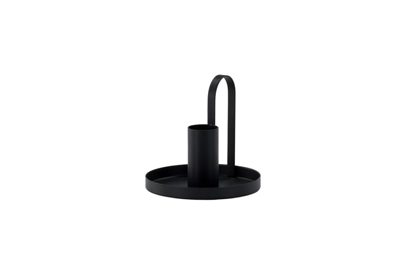Crai Ljusstake 10x9 cm - Svart - Inredning - Ljus & dofter - Ljusstake & ljuslykta - Kandelaber & bordsljusstake