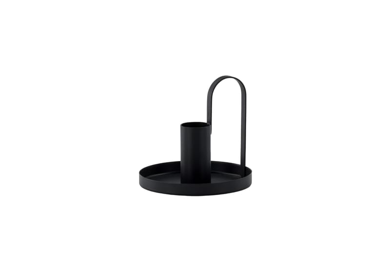 Crai Ljusstake 10x9 cm - Svart - Inredning - Ljus & dofter - Ljusstake & ljuslykta - Kandelaber & bordsljusstake