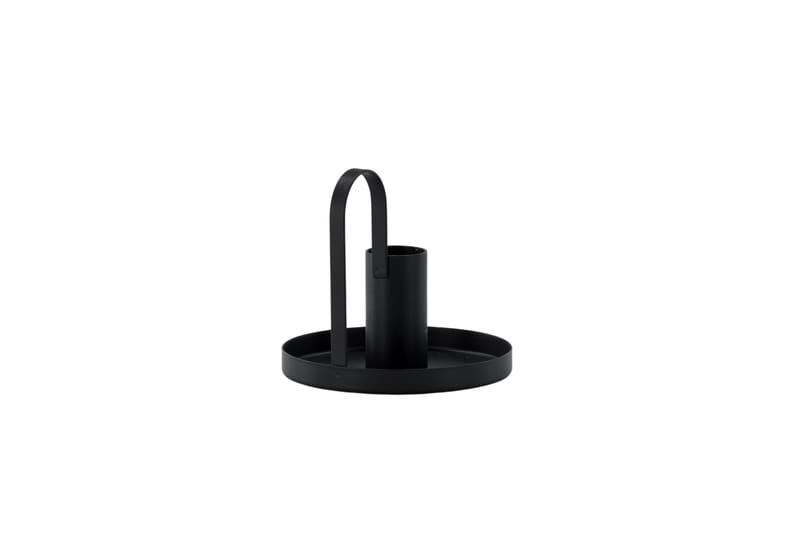 Crai Ljusstake 10x9 cm - Svart - Inredning - Ljus & dofter - Ljusstake & ljuslykta - Kandelaber & bordsljusstake