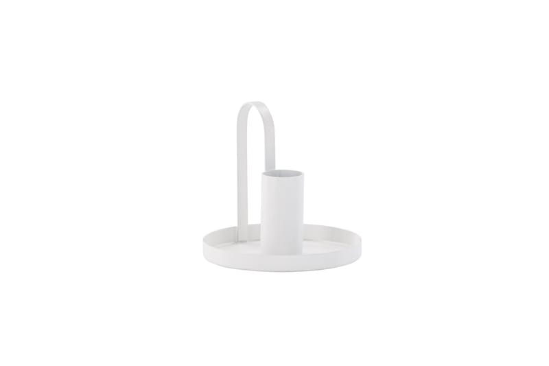Crai Ljusstake 10x9 cm - Vit - Inredning - Ljus & dofter - Ljusstake & ljuslykta - Kandelaber & bordsljusstake
