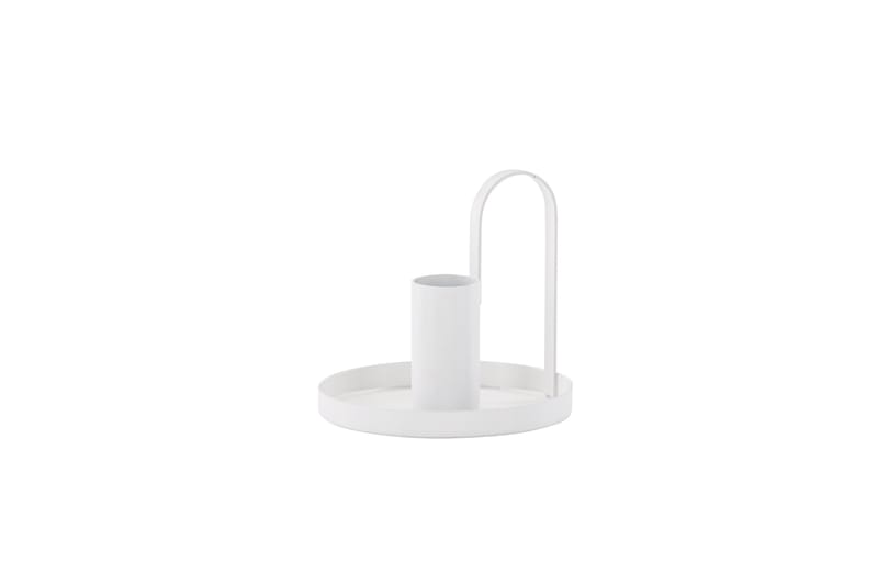 Crai Ljusstake 10x9 cm - Vit - Inredning - Ljus & dofter - Ljusstake & ljuslykta - Kandelaber & bordsljusstake