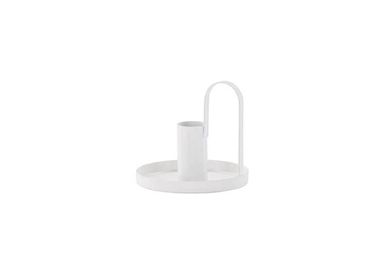 Crai Ljusstake 10x9 cm - Vit - Inredning - Ljus & dofter - Ljusstake & ljuslykta - Kandelaber & bordsljusstake