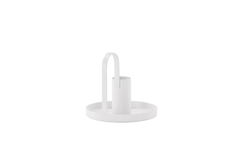 Crai Ljusstake 10x9 cm - Vit - Inredning - Ljus & dofter - Ljusstake & ljuslykta - Kandelaber & bordsljusstake
