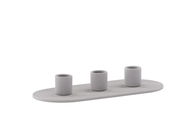 Dian Ljusstake 10,5x4 cm - Grå - Inredning - Ljus & dofter - Ljusstake & ljuslykta - Kandelaber & bordsljusstake