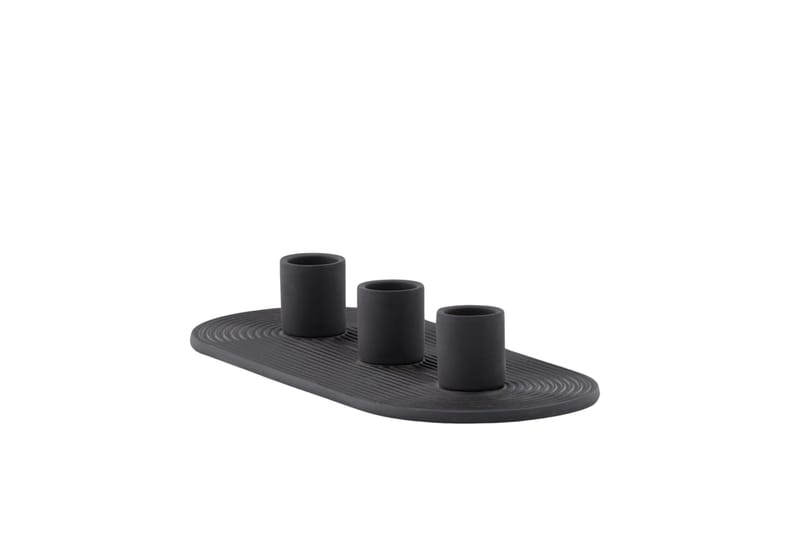 Dian Ljusstake 10,5x4 cm - Svart - Inredning - Ljus & dofter - Ljusstake & ljuslykta - Kandelaber & bordsljusstake