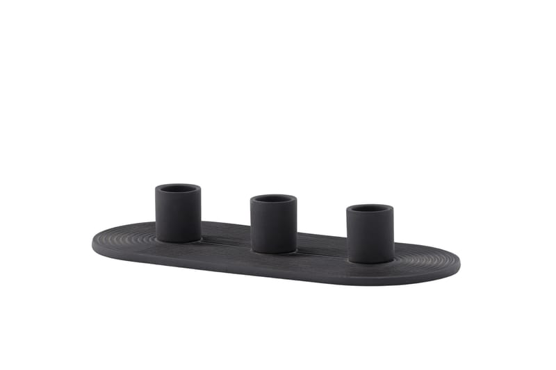 Dian Ljusstake 10,5x4 cm - Svart - Inredning - Ljus & dofter - Ljusstake & ljuslykta - Kandelaber & bordsljusstake