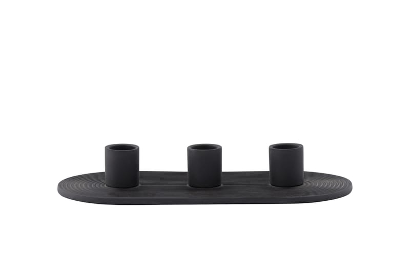 Dian Ljusstake 10,5x4 cm - Svart - Inredning - Ljus & dofter - Ljusstake & ljuslykta - Kandelaber & bordsljusstake
