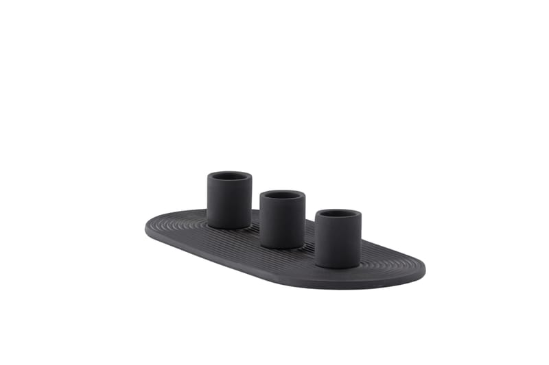Dian Ljusstake 10,5x4 cm - Svart - Inredning - Ljus & dofter - Ljusstake & ljuslykta - Kandelaber & bordsljusstake