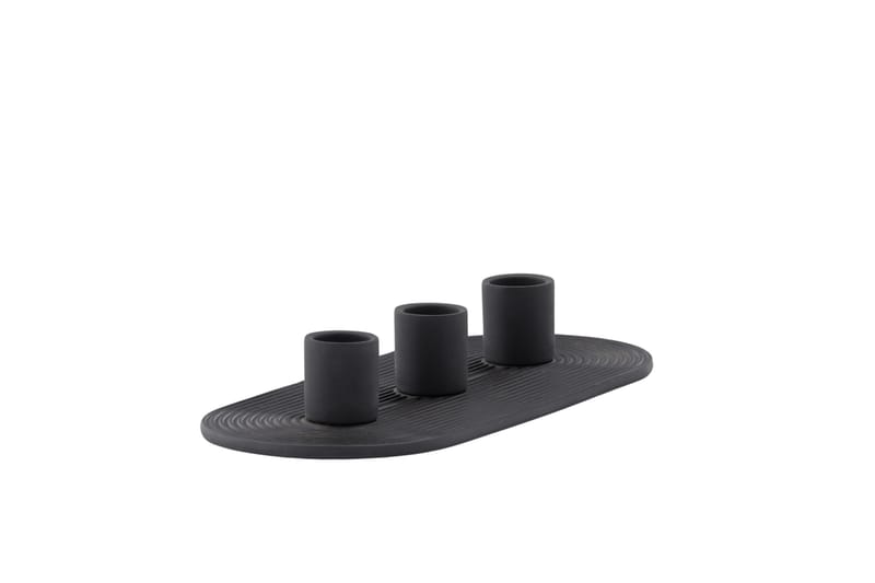Dian Ljusstake 10,5x4 cm - Svart - Inredning - Ljus & dofter - Ljusstake & ljuslykta - Kandelaber & bordsljusstake