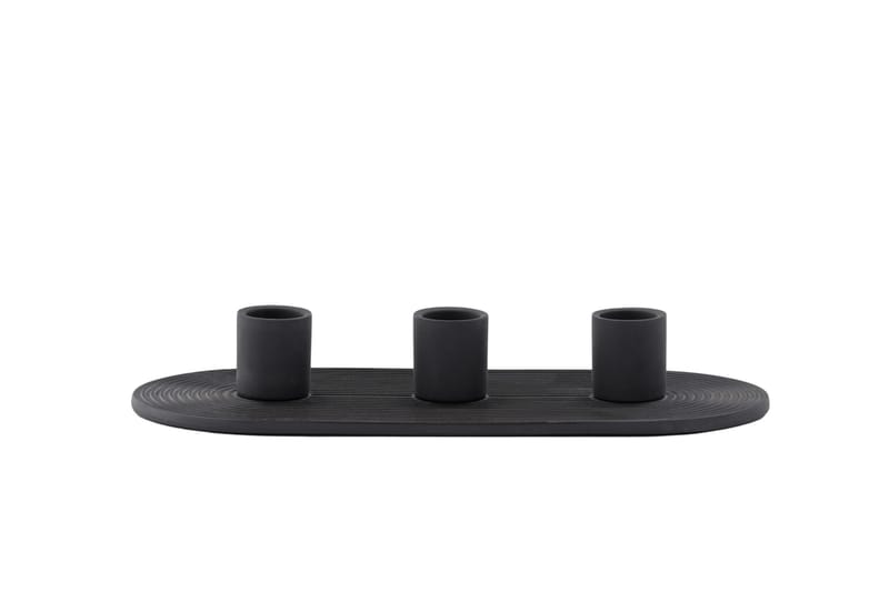 Dian Ljusstake 10,5x4 cm - Svart - Inredning - Ljus & dofter - Ljusstake & ljuslykta - Kandelaber & bordsljusstake
