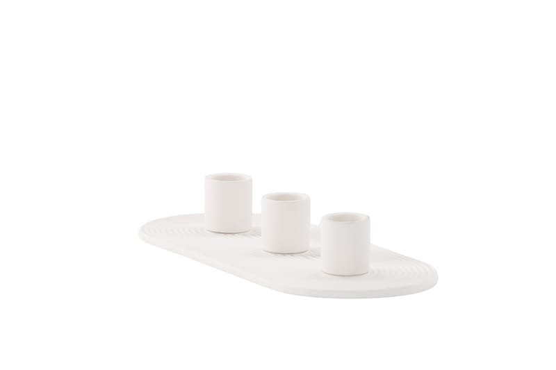 Dian Ljusstake 10,5x4 cm - Vit - Inredning - Ljus & dofter - Ljusstake & ljuslykta - Kandelaber & bordsljusstake