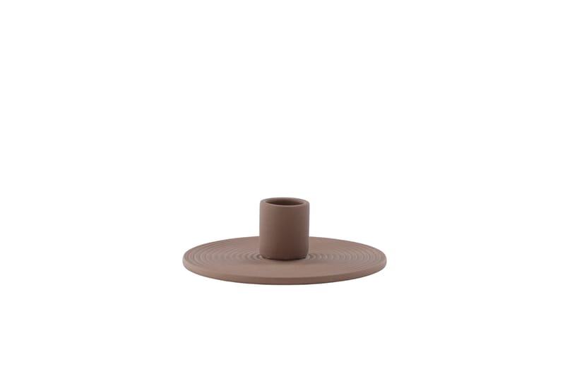 Dian Ljusstake 12x4 cm - Brun - Inredning - Ljus & dofter - Ljusstake & ljuslykta - Kandelaber & bordsljusstake