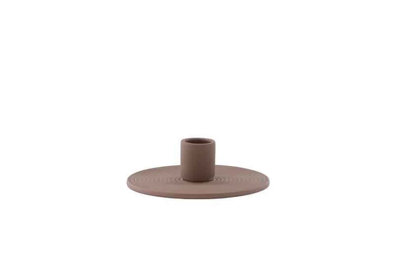 Dian Ljusstake 12x4 cm - Brun - Inredning - Ljus & dofter - Ljusstake & ljuslykta - Kandelaber & bordsljusstake