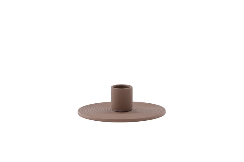 Dian Ljusstake 12x4 cm - Brun - Inredning - Ljus & dofter - Ljusstake & ljuslykta - Kandelaber & bordsljusstake