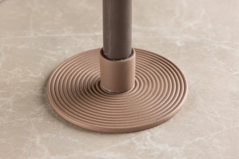 Dian Ljusstake 12x4 cm - Brun - Inredning - Ljus & dofter - Ljusstake & ljuslykta - Kandelaber & bordsljusstake