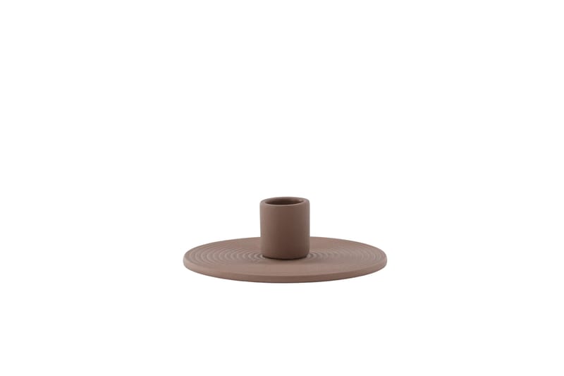 Dian Ljusstake 12x4 cm - Brun - Inredning - Ljus & dofter - Ljusstake & ljuslykta - Kandelaber & bordsljusstake