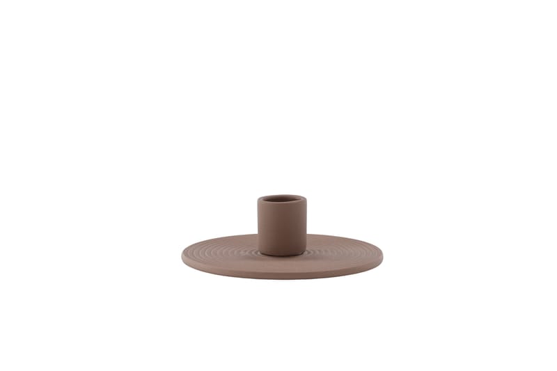 Dian Ljusstake 12x4 cm - Brun - Inredning - Ljus & dofter - Ljusstake & ljuslykta - Kandelaber & bordsljusstake
