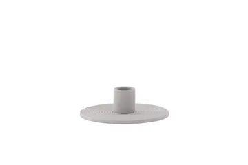 Dian Ljusstake 12x4 cm - Grå - Inredning - Ljus & dofter - Ljusstake & ljuslykta - Kandelaber & bordsljusstake