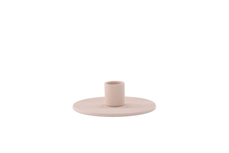 Dian Ljusstake 12x4 cm - Rosa - Inredning - Ljus & dofter - Ljusstake & ljuslykta - Kandelaber & bordsljusstake