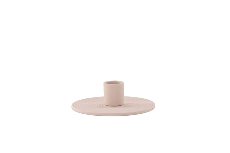 Dian Ljusstake 12x4 cm - Rosa - Inredning - Ljus & dofter - Ljusstake & ljuslykta - Kandelaber & bordsljusstake