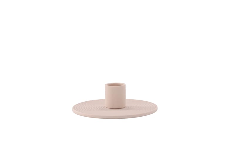 Dian Ljusstake 12x4 cm - Rosa - Inredning - Ljus & dofter - Ljusstake & ljuslykta - Kandelaber & bordsljusstake
