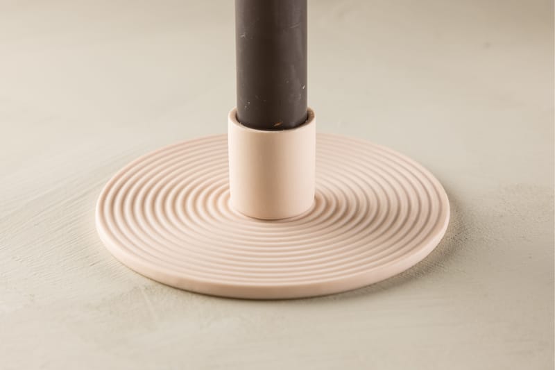 Dian Ljusstake 12x4 cm - Rosa - Inredning - Ljus & dofter - Ljusstake & ljuslykta - Kandelaber & bordsljusstake