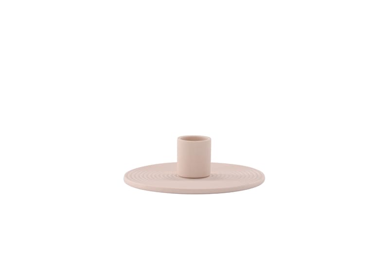 Dian Ljusstake 12x4 cm - Rosa - Inredning - Ljus & dofter - Ljusstake & ljuslykta - Kandelaber & bordsljusstake