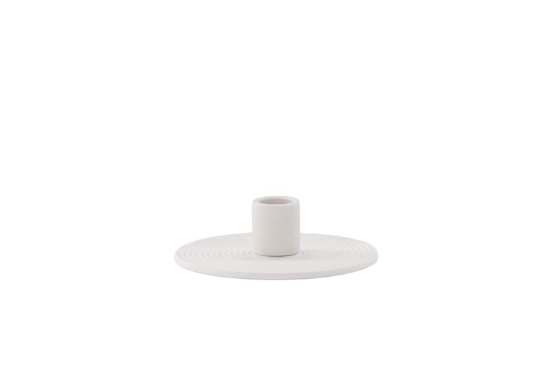 Dian Ljusstake 12x4 cm - Vit - Inredning - Ljus & dofter - Ljusstake & ljuslykta - Kandelaber & bordsljusstake